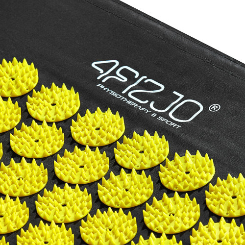 Мат для иглоукалывания  4FIZJO Classic Mat Аппликатор Кузнецова Black/Yellow - фото №7